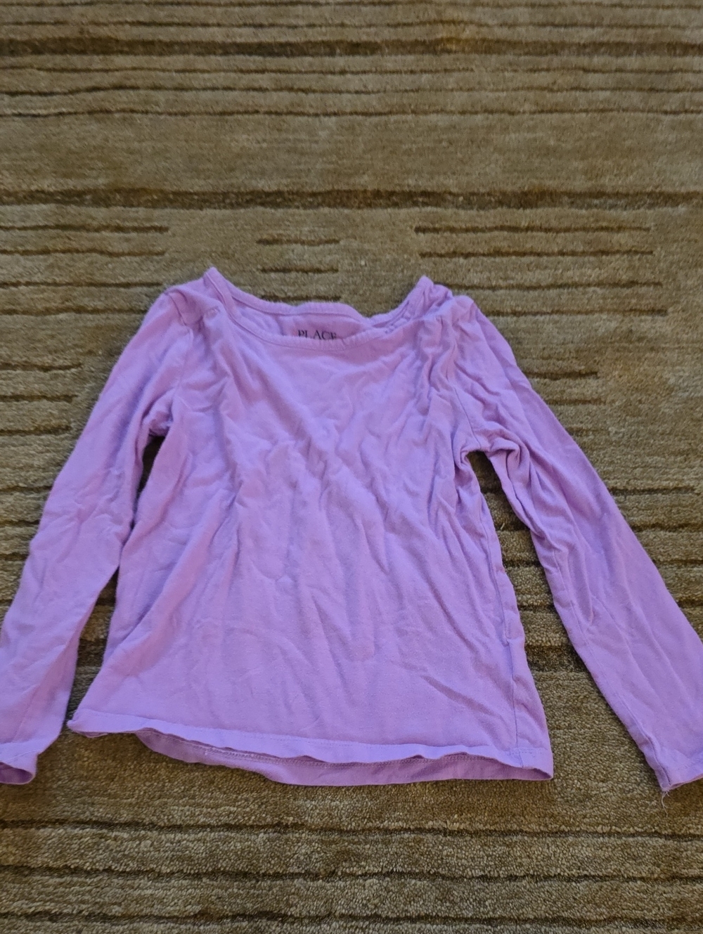 5/25 Place Lavender Crew Neck Tee Size 5/6